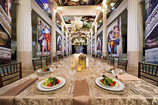 Sistine Chapel Dinner